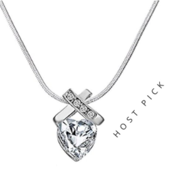 Swarovski Jewelry - Swarovski Infinity Heart Necklace